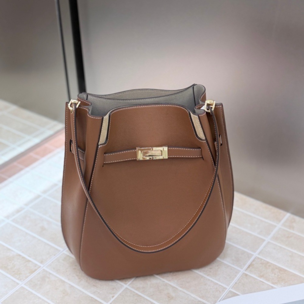 Luxury Bags Tote - 뉴 버킷백 올드 머니 스타일 대용량